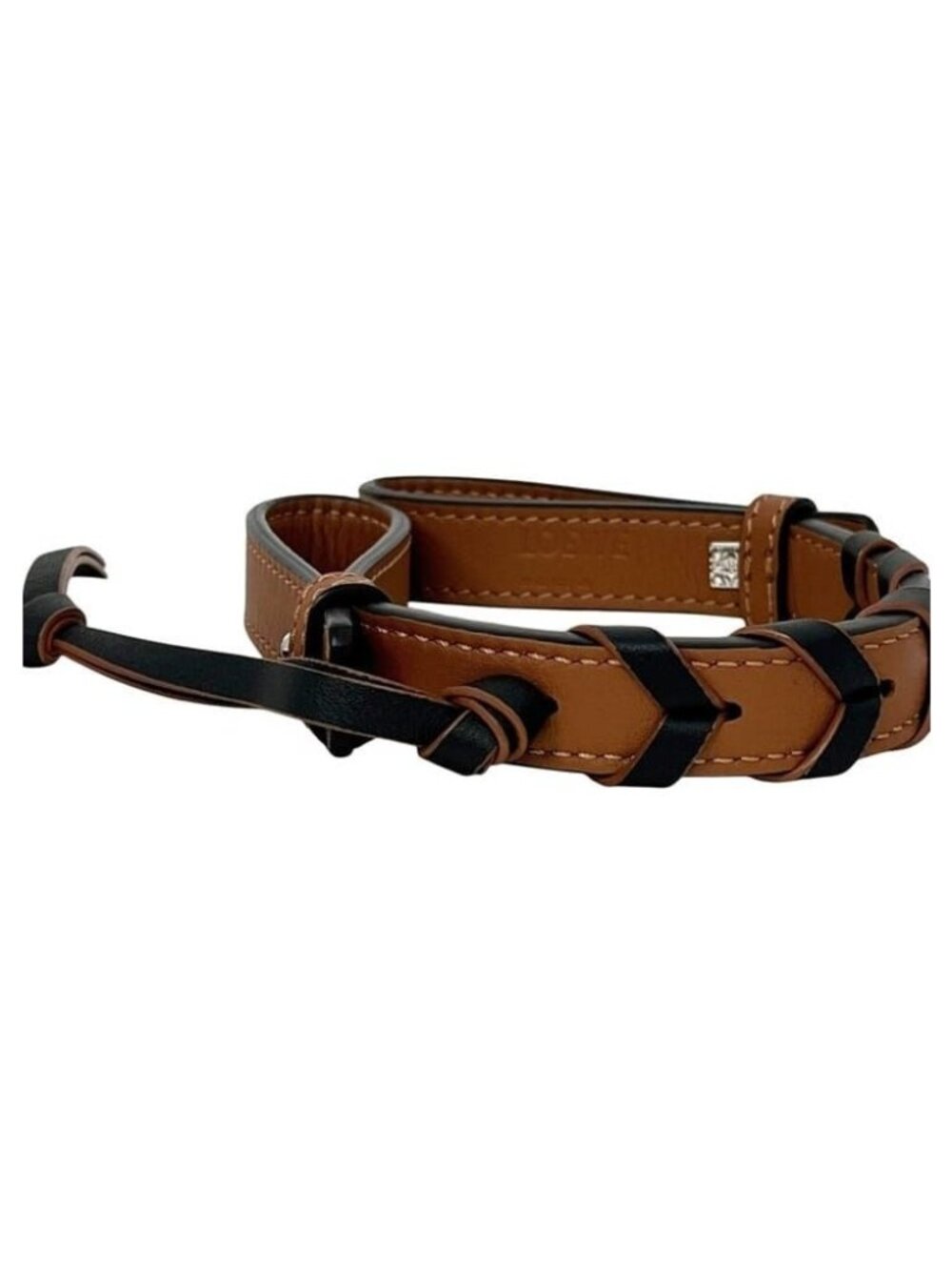 Loewe Handle Strap Leather Brown